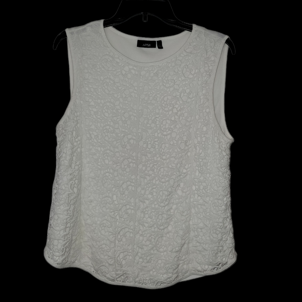 Apt 9 ladies lace overlay blouse